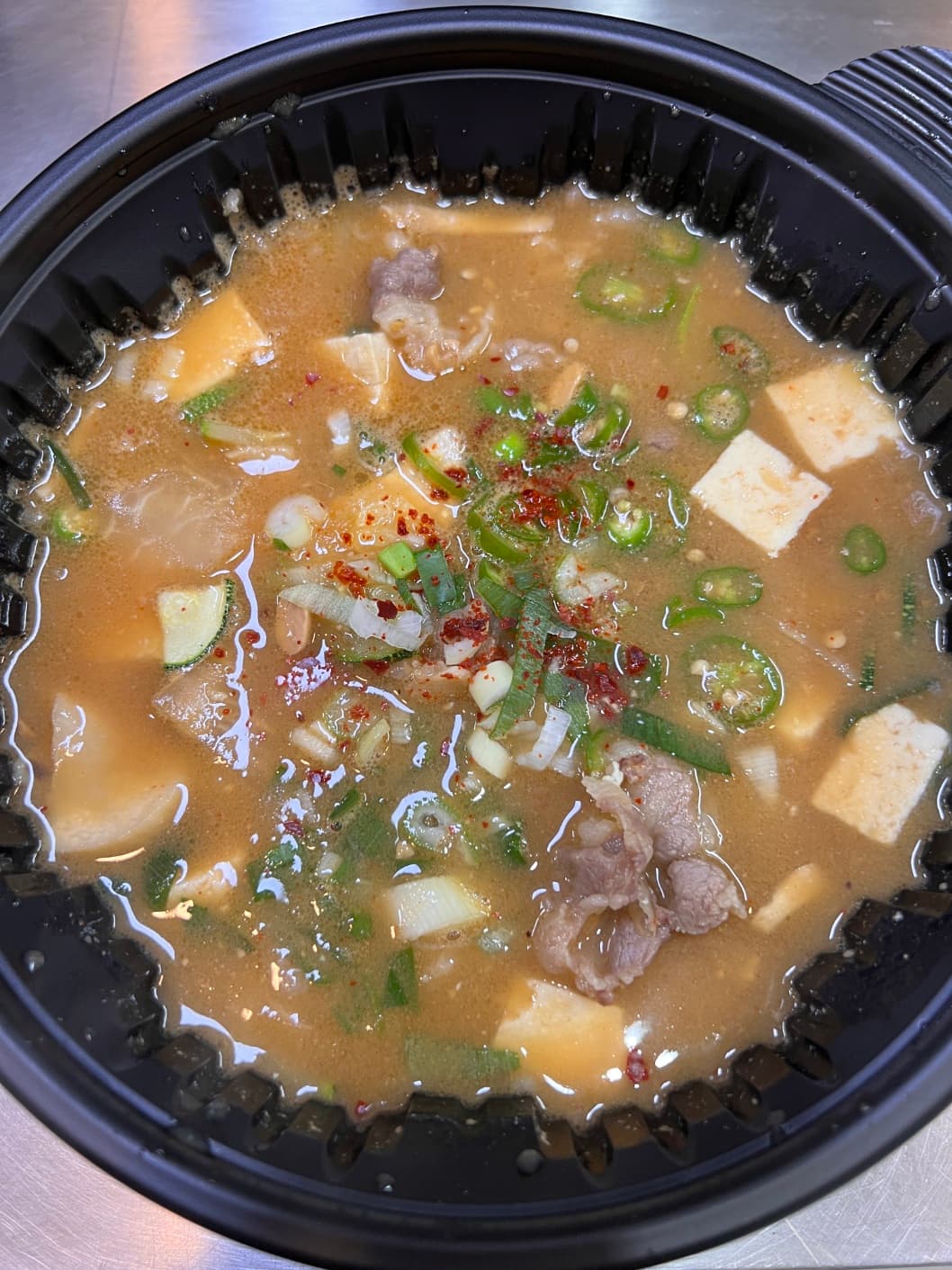 차돌된장찌개